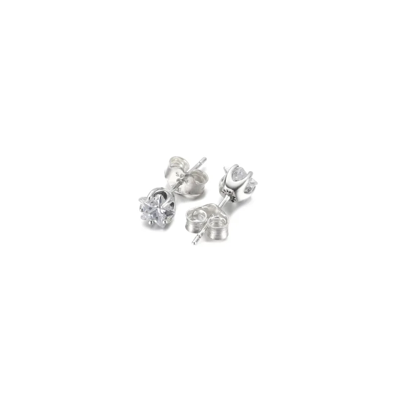 (image for) PANDORA Celestial Sparkling Star Stud Earrings - 290023C01 - View 5