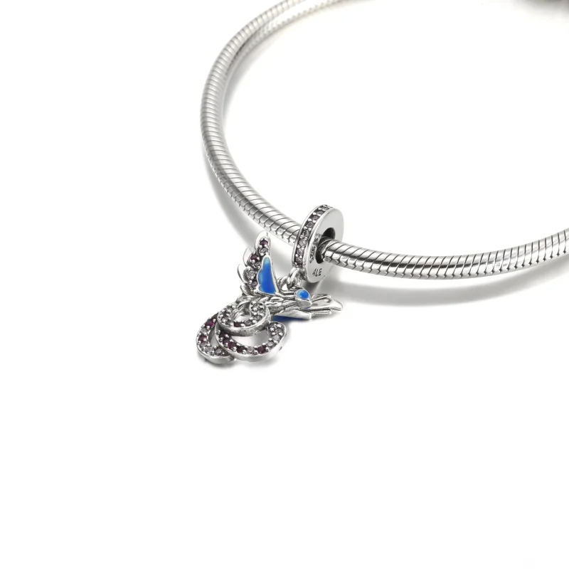 (image for) PANDORA Chinese Mythical Phoenix Dangle Charm - 790102C01 - View 6