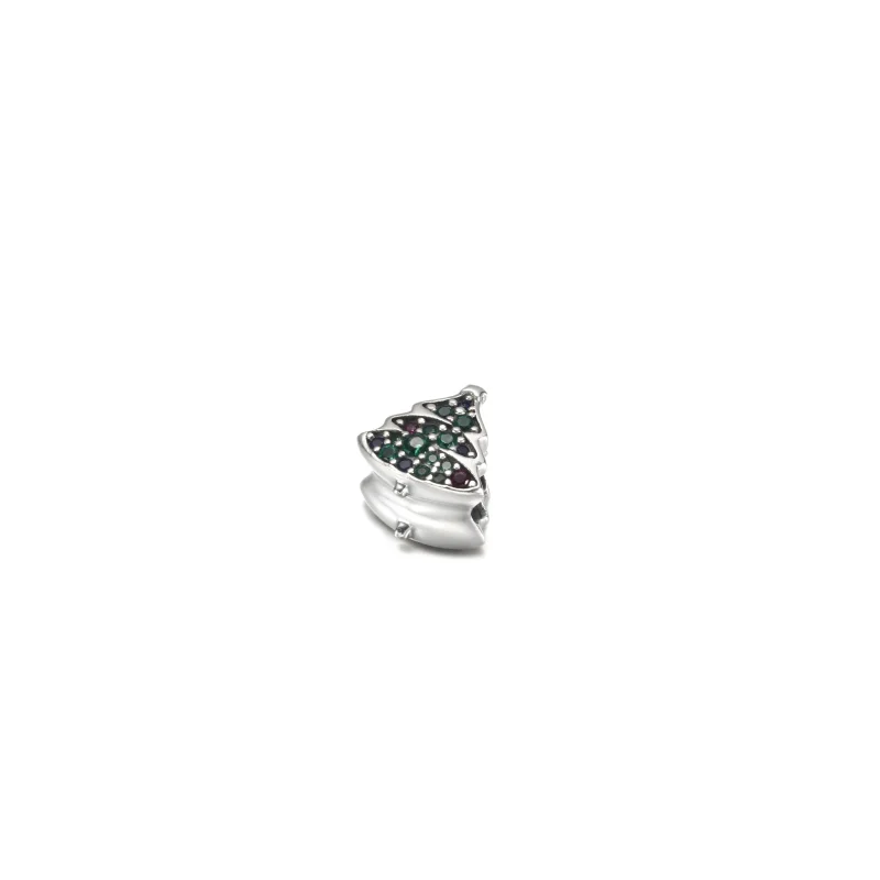 (image for) PANDORA Christmas Tree Charm - 790018C01 - View 2