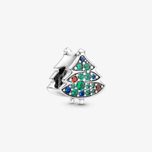 PANDORA Christmas Tree Charm - 790018C01 (image for) PANDORA Christmas Tree Charm - 790018C01