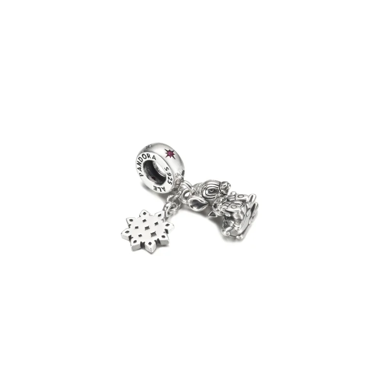 (image for) PANDORA Disney Bambi & Thumper Dangle Charm - 799647C01 - View 4