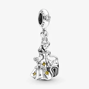 (image for) PANDORA Disney Beauty and the Beast Dancing Belle Dangle Charm - 790014C01
