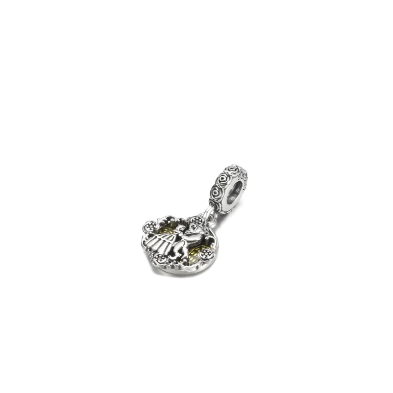 (image for) PANDORA Disney Beauty and the Beast Dancing Dangle Charm - 799014C01 - View 3