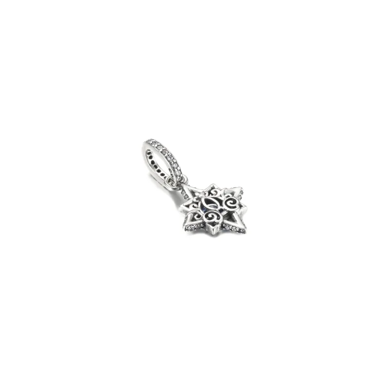 (image for) PANDORA Disney Cinderella Blue Star Pendant - 399560C01 - View 3