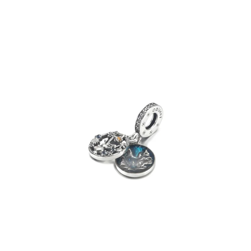 (image for) PANDORA Disney Frozen Snow Olaf Double Dangle Charm - 799638C01 - View 2