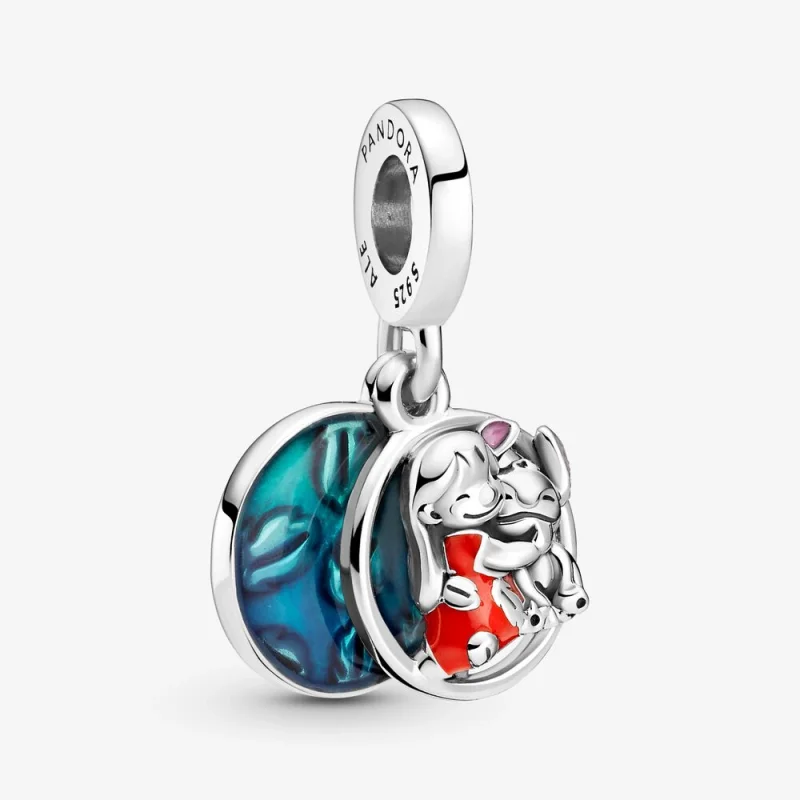 (image for) PANDORA Disney Lilo & Stitch Family Dangle Charm - 799383C01 - Product Image