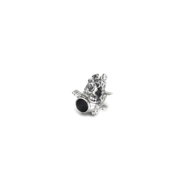 (image for) PANDORA Disney Mickey Mouse & Minnie Mouse Airplane Charm - 790108C00 - View 2