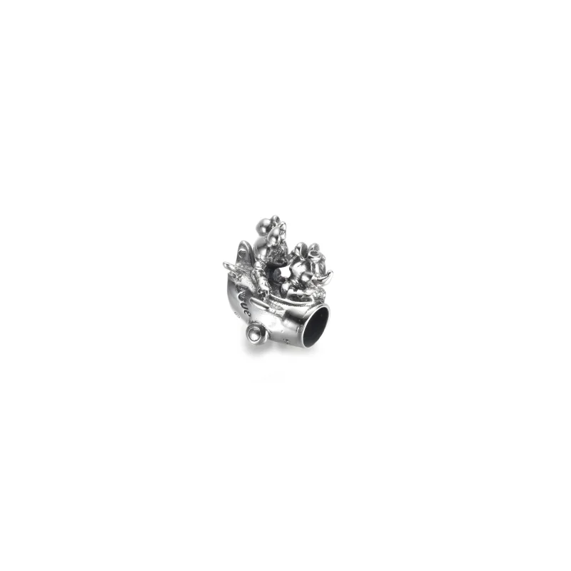 (image for) PANDORA Disney Mickey Mouse & Minnie Mouse Airplane Charm - 790108C00 - View 3
