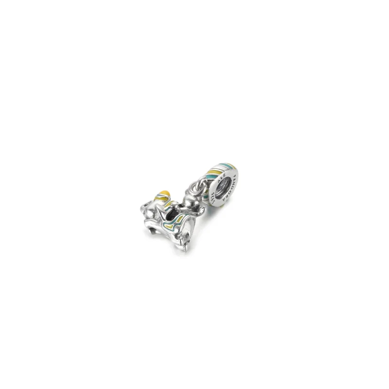 (image for) PANDORA Disney Mickey Mouse On Dumbo the Flying Elephant Dangle Charm - 799318C0 - View 3