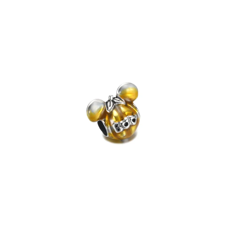 (image for) PANDORA Disney Mickey Mouse Pumpkin Charm - 799599C01 - View 3
