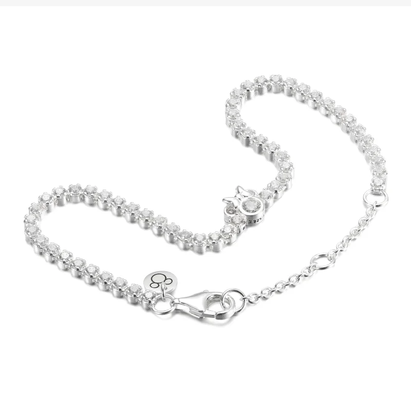 (image for) PANDORA Disney Minnie Mouse Tennis Bracelet - 590107C01 - View 2