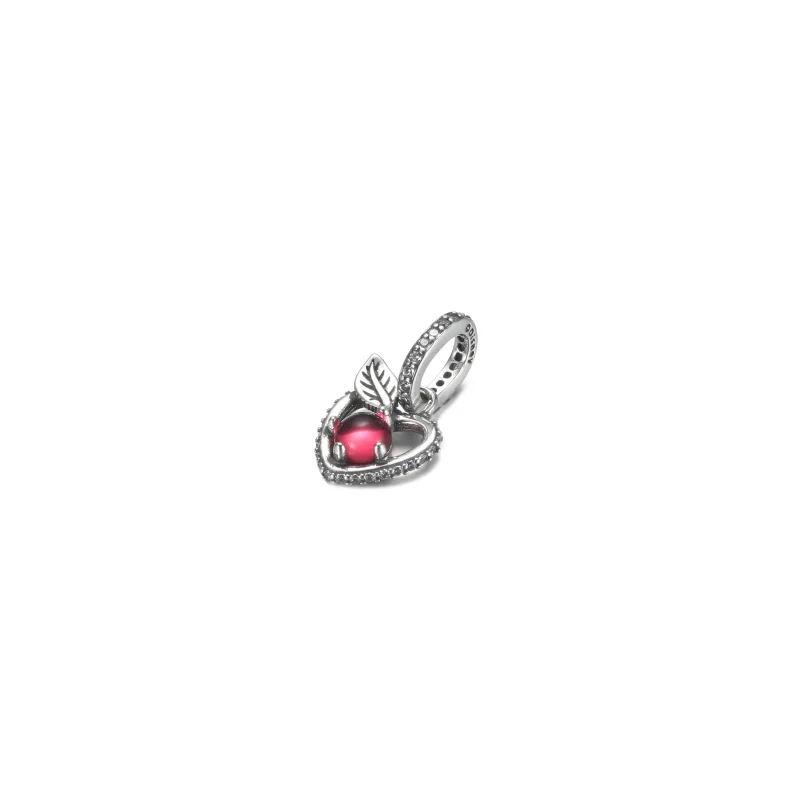 (image for) PANDORA Disney Snow White Apple Pendant - 399553C01 - View 2