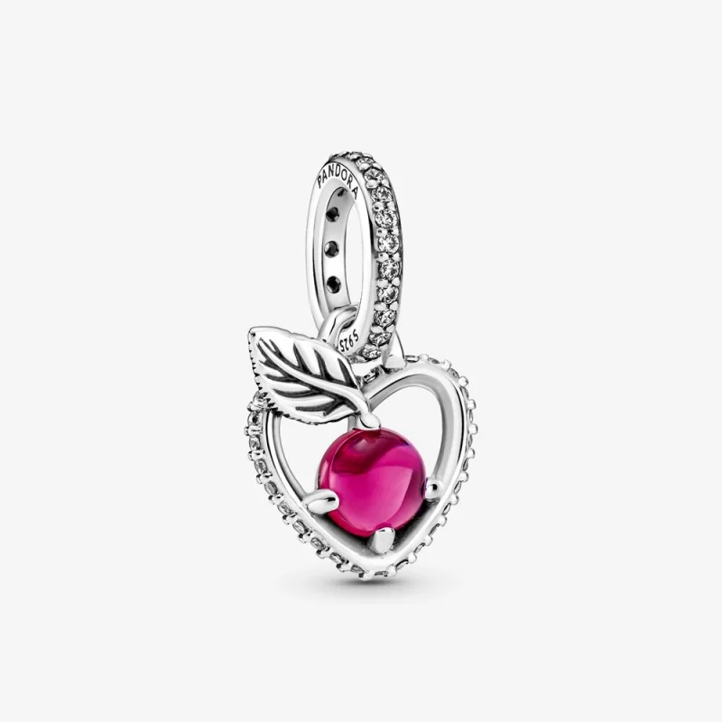 (image for) PANDORA Disney Snow White Apple Pendant - 399553C01 - Product Image