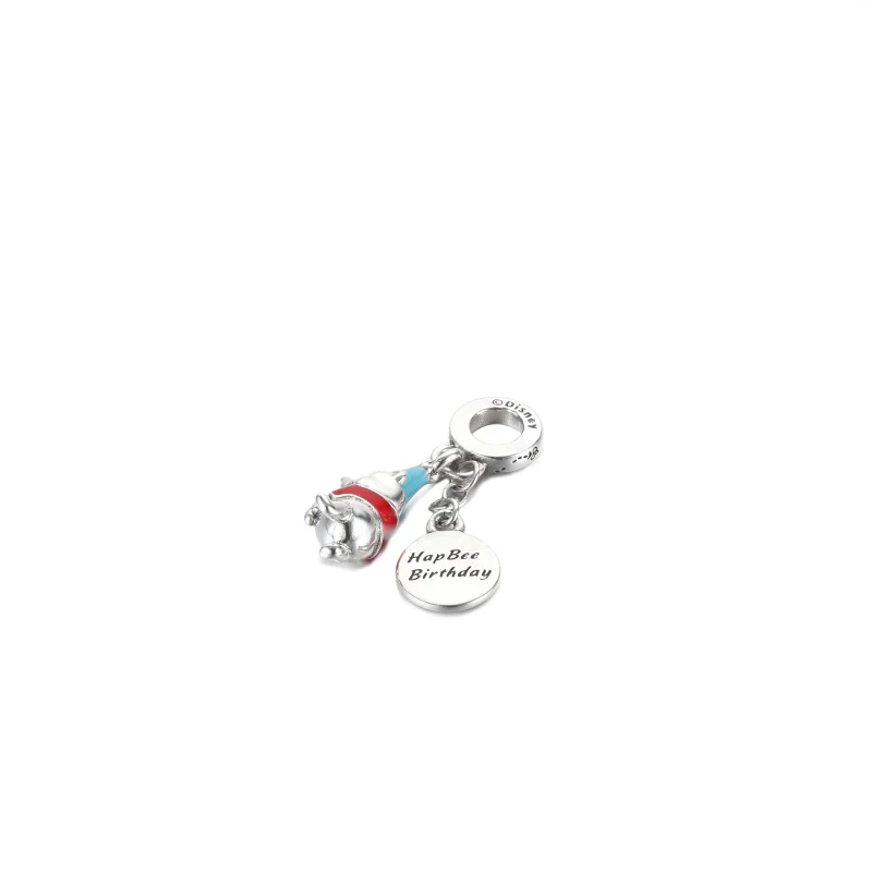 (image for) PANDORA Disney Winnie the Pooh Birthday Dangle Charm - 799385C01 - View 3