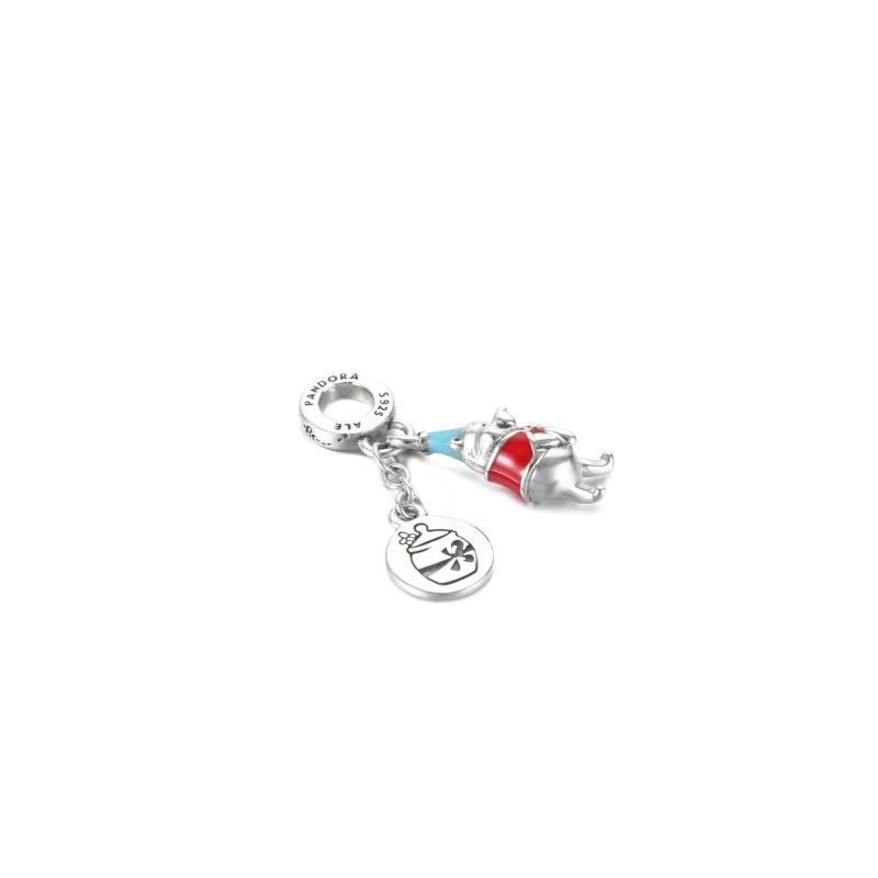 (image for) PANDORA Disney Winnie the Pooh Birthday Dangle Charm - 799385C01 - View 4