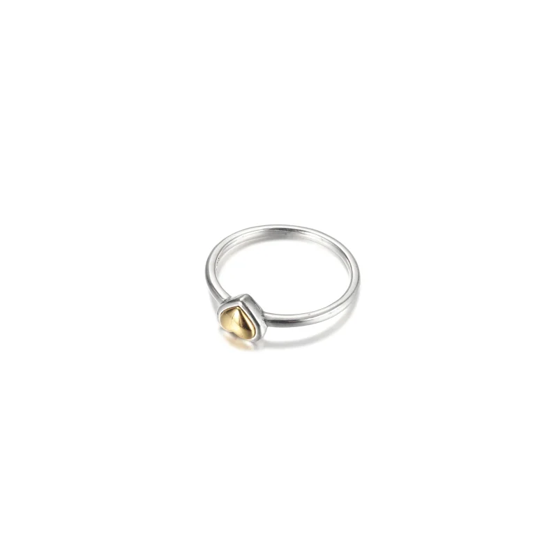 (image for) PANDORA Domed Golden Heart Ring - 199396C00 - View 5