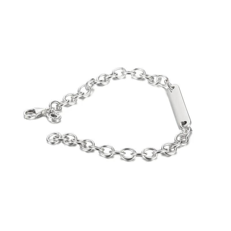 (image for) PANDORA Engravable Bar Link Bracelet - 599523C00 - View 4