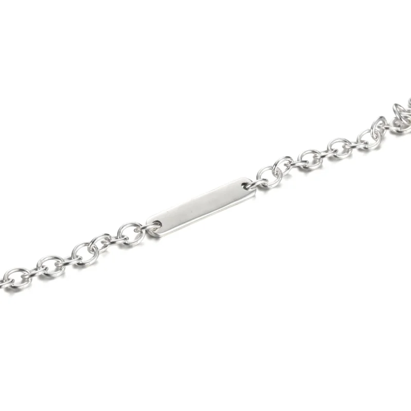 (image for) PANDORA Engravable Bar Link Bracelet - 599523C00 - View 5