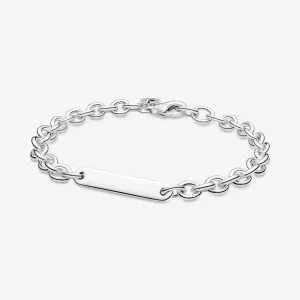 (image for) PANDORA Engravable Bar Link Bracelet - 599523C00