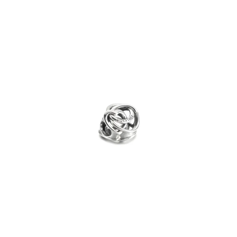 (image for) PANDORA Family Always Encircled Heart Charm - 791507C00 - View 3