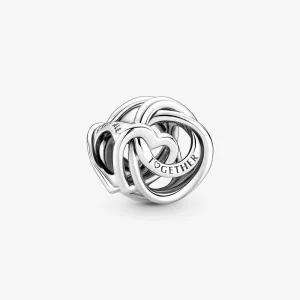 PANDORA Family Always Encircled Heart Charm - 791507C00 (image for) PANDORA Family Always Encircled Heart Charm - 791507C00