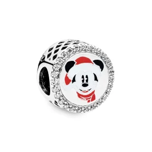 (image for) Pandora Happy Holly Days Mickey 2021 Charm - P-D-3598