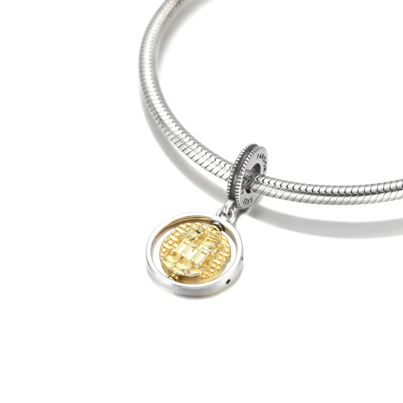 (image for) PANDORA Harry Potter, Hedwig Spinning Dangle Charm - 760035C00 - View 5