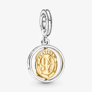(image for) PANDORA Harry Potter, Hedwig Spinning Dangle Charm - 760035C00