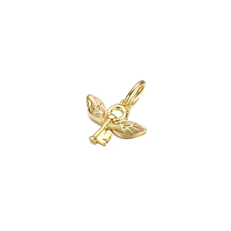 (image for) PANDORA Harry Potter, Winged Key Pendant - 360034C01 - View 2