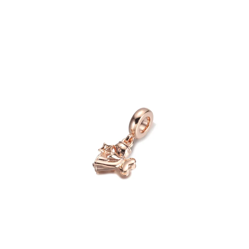 (image for) PANDORA Heart Winged Angel Dangle Charm - 789650C01 - View 3