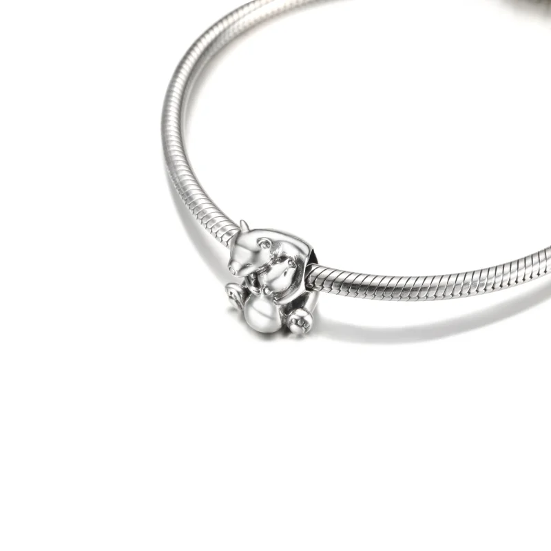 (image for) PANDORA Hugging Polar Bears Charm - 790032C01 - View 6