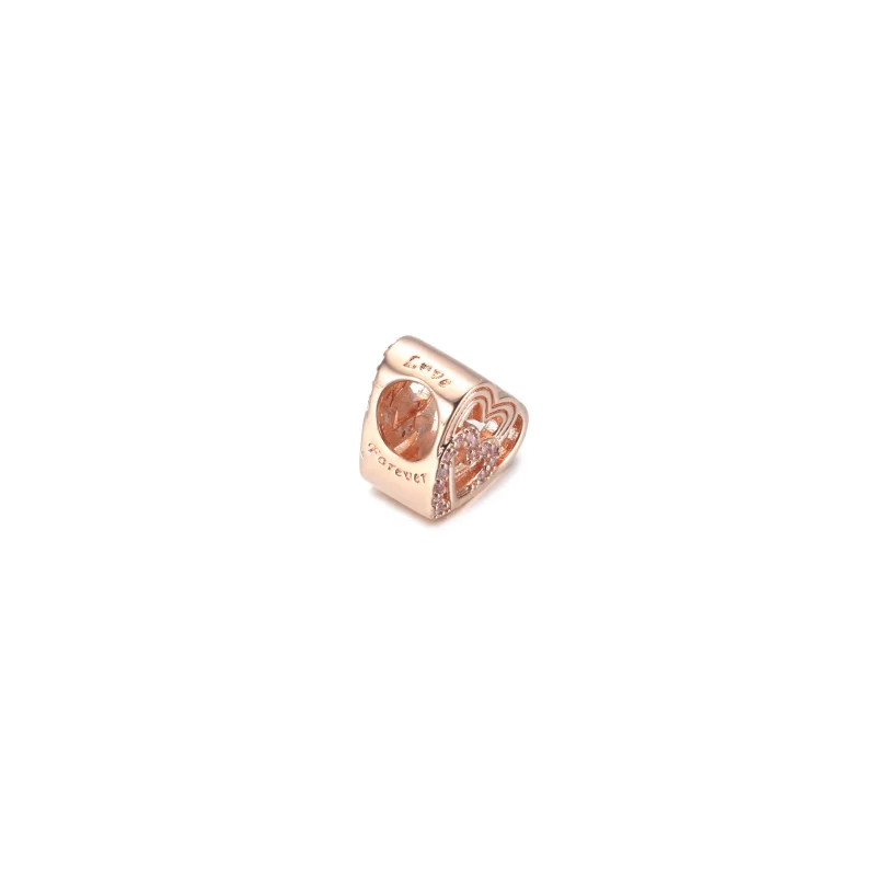 (image for) PANDORA Intertwined Love Hearts Charm - 789529C01 - View 3