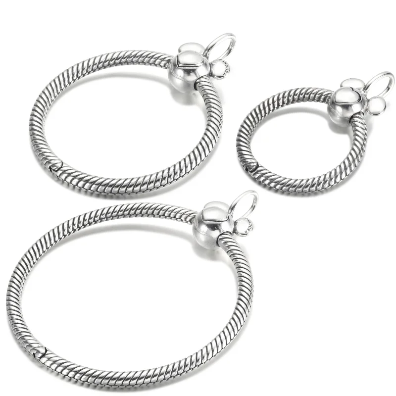 (image for) PANDORA Large Disney Mickey Mouse O Pendant - 390076C00 - View 2