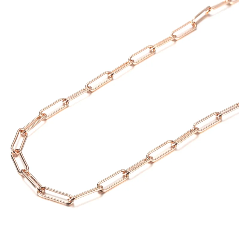 (image for) PANDORA long-link-cable-chain-necklace - 388349-45 - View 3