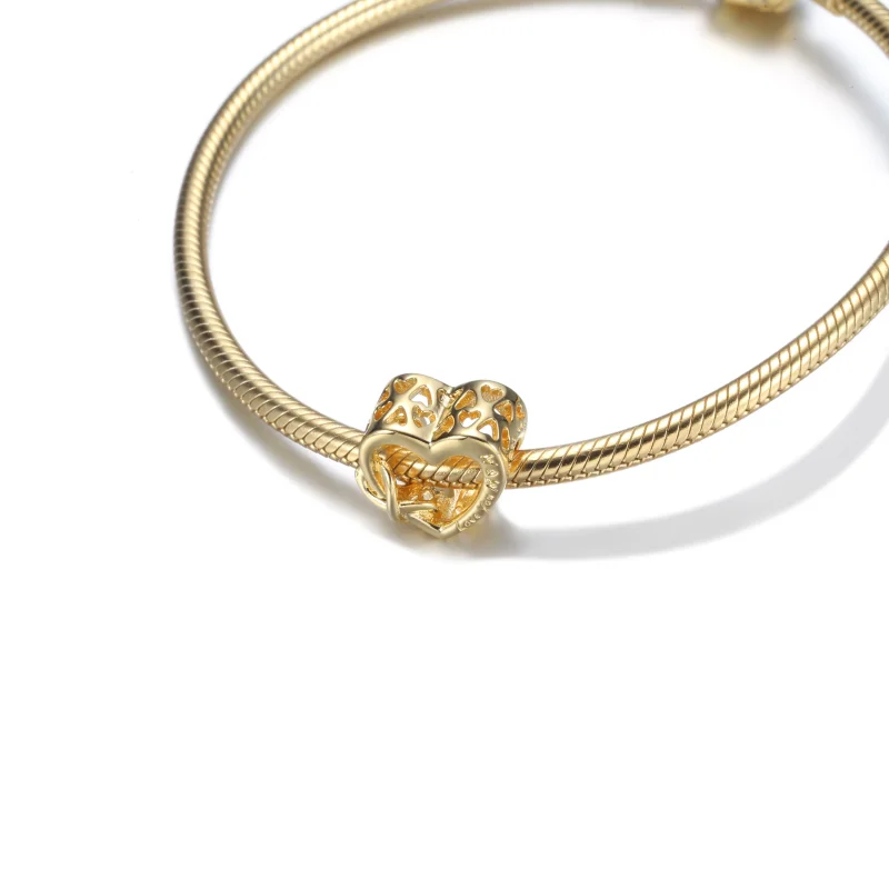 (image for) PANDORA love you mum infinity heart charm - 759515C00 - View 5