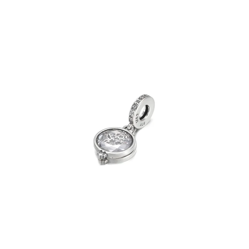 (image for) PANDORA Magnified Star Double Dangle Charm - 799640C01 - View 3