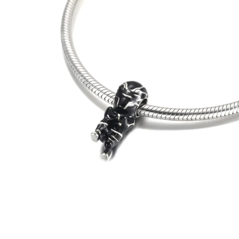 (image for) PANDORA Marvel The Avengers Black Panther Charm - 790783C01 - View 5