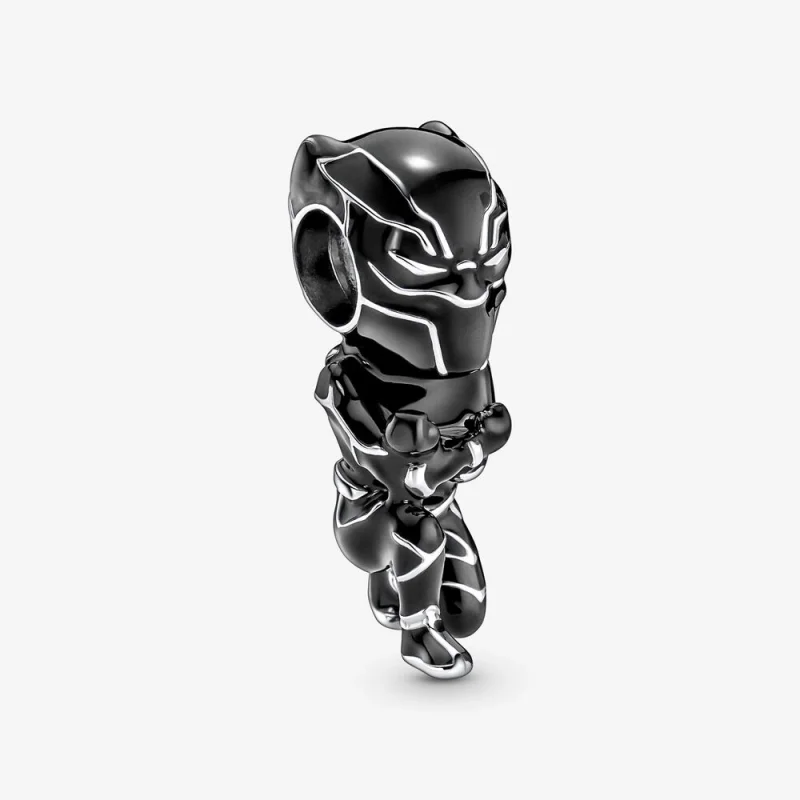(image for) PANDORA Marvel The Avengers Black Panther Charm - 790783C01 - Product Image
