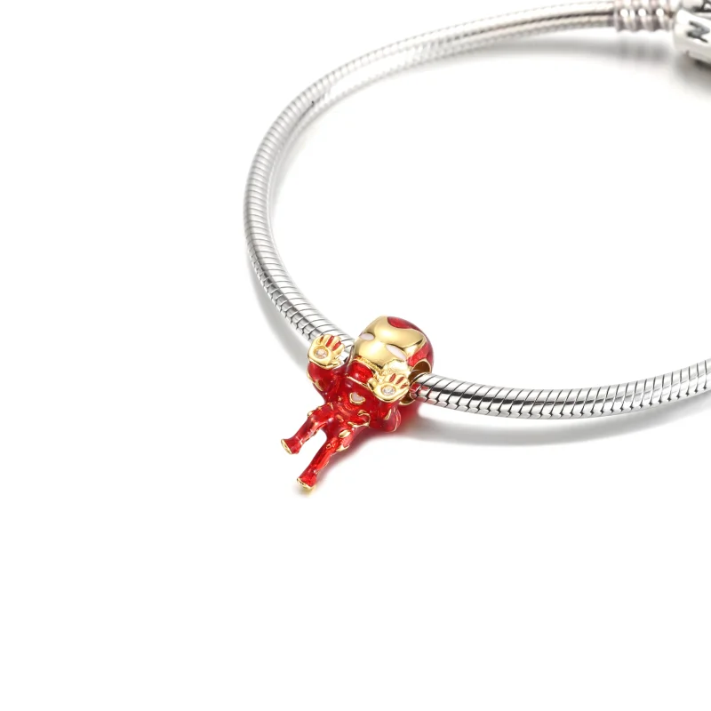 (image for) PANDORA Marvel The Avengers Iron Man Charm - 760268C01 - View 4