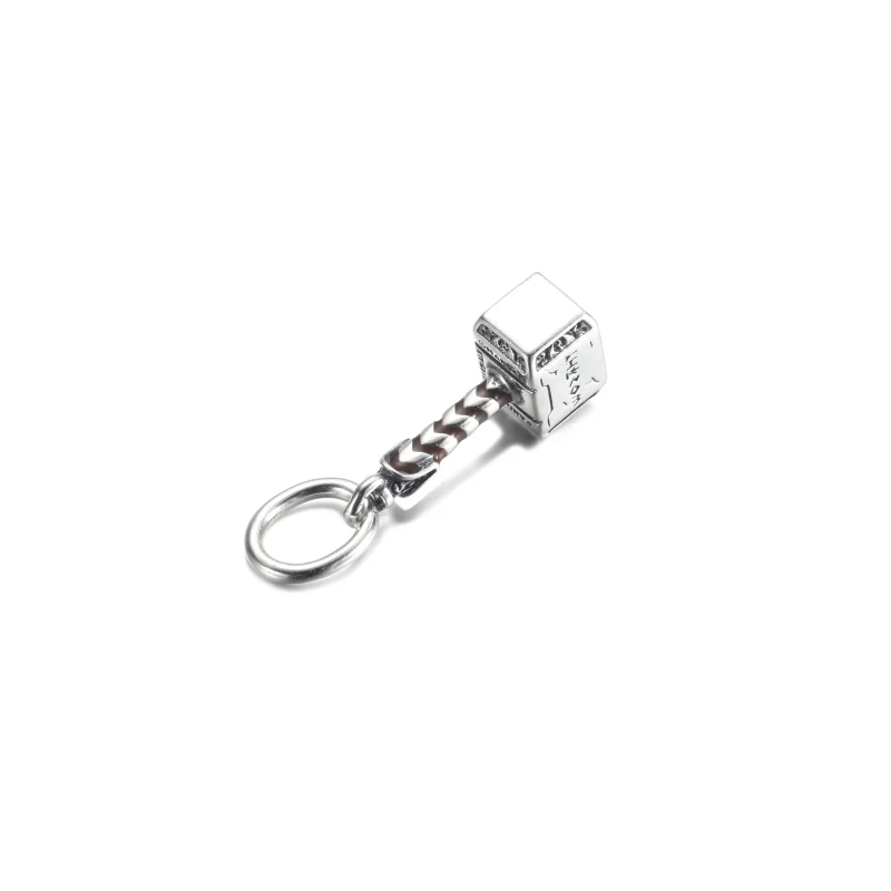 (image for) PANDORA Marvel The Avengers Thor's Hammer Dangle Charm - 790483C01 - View 4