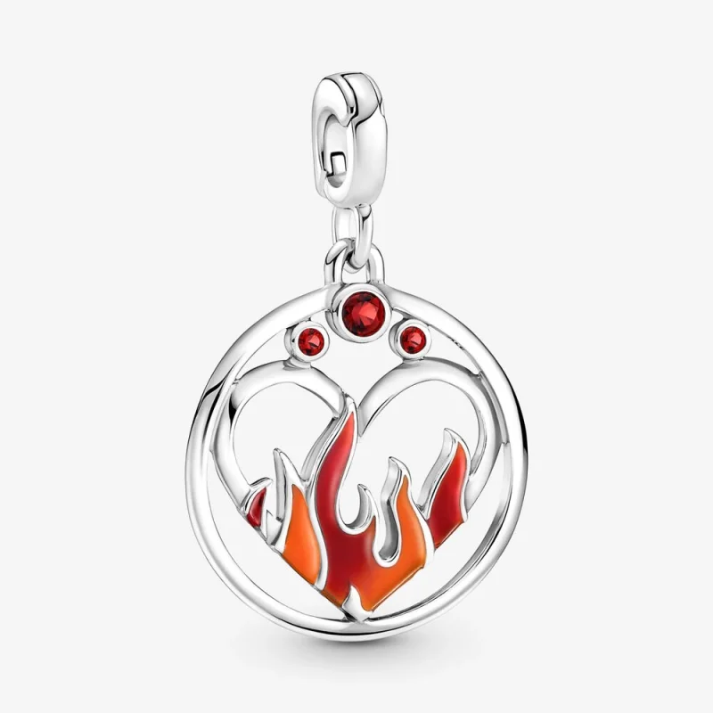 (image for) Pandora ME Fire Inside Medallion - 799674C01 - Product Image