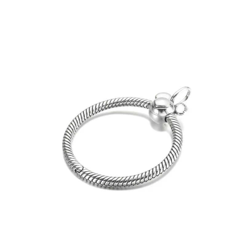 (image for) PANDORA Medium Disney Mickey Mouse O Pendant - 390076C01 - View 2