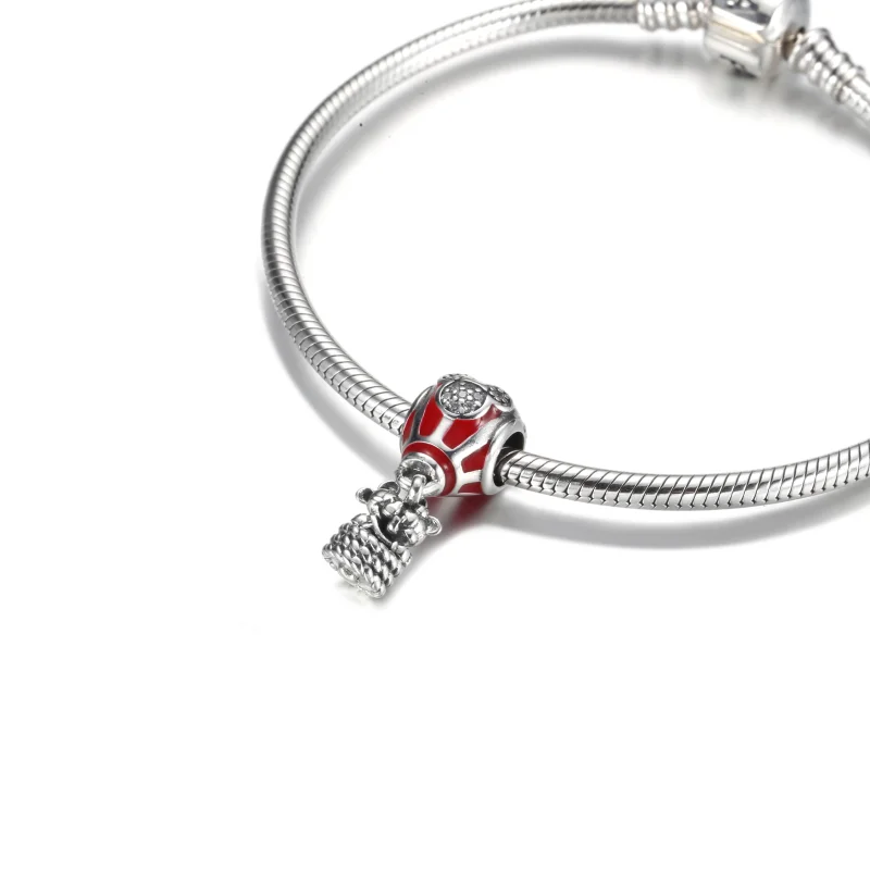 (image for) PANDORA Mickey Minnie Balloon Dangle Charm - 797844CZ - View 5