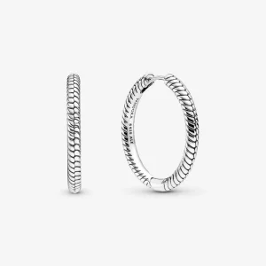 (image for) Pandora Moments Charm Hoop Earrings - 299532C00