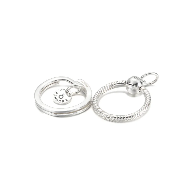 (image for) Pandora Moments Charm Key Ring - 399566C00 - View 4