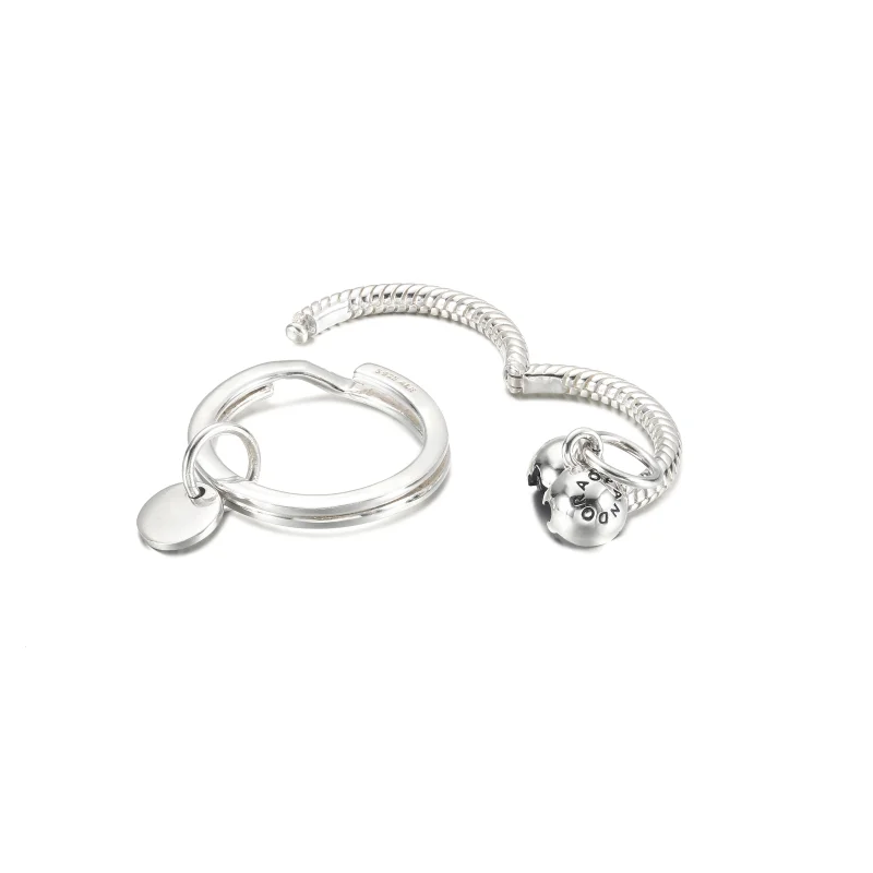 (image for) Pandora Moments Charm Key Ring - 399566C00 - View 5