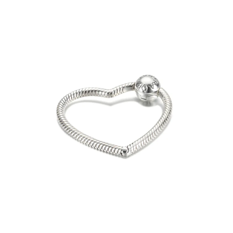 (image for) Pandora Moments Heart Charm Holder - 399505C00 - View 2