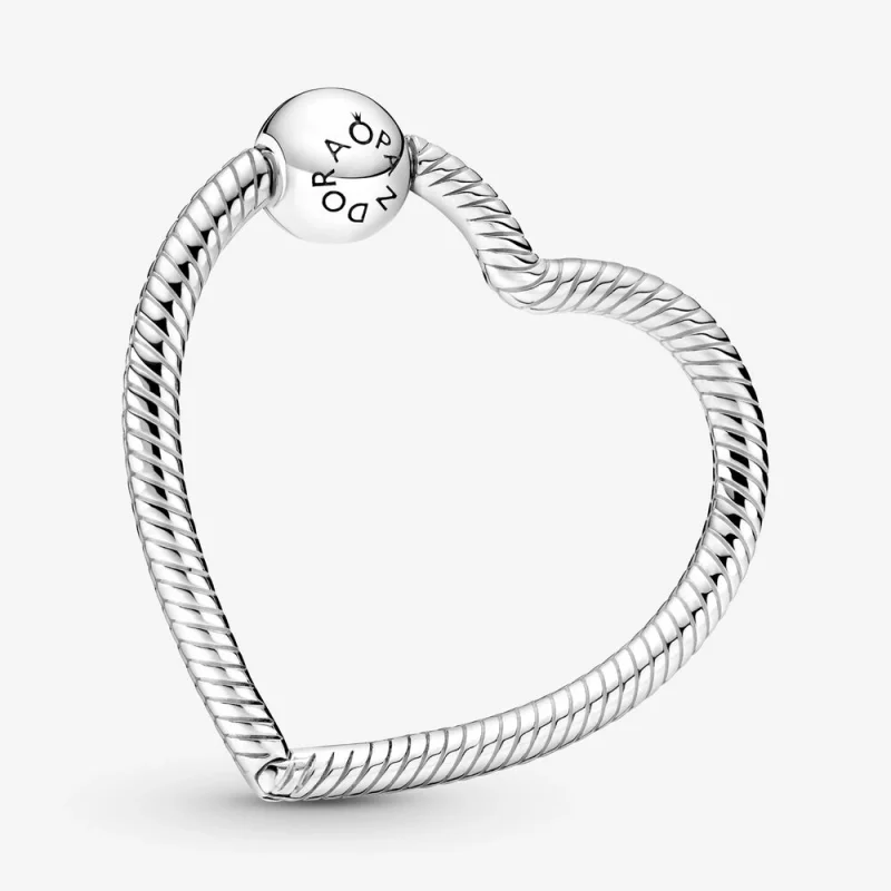 (image for) Pandora Moments Heart Charm Holder - 399505C00 - Product Image