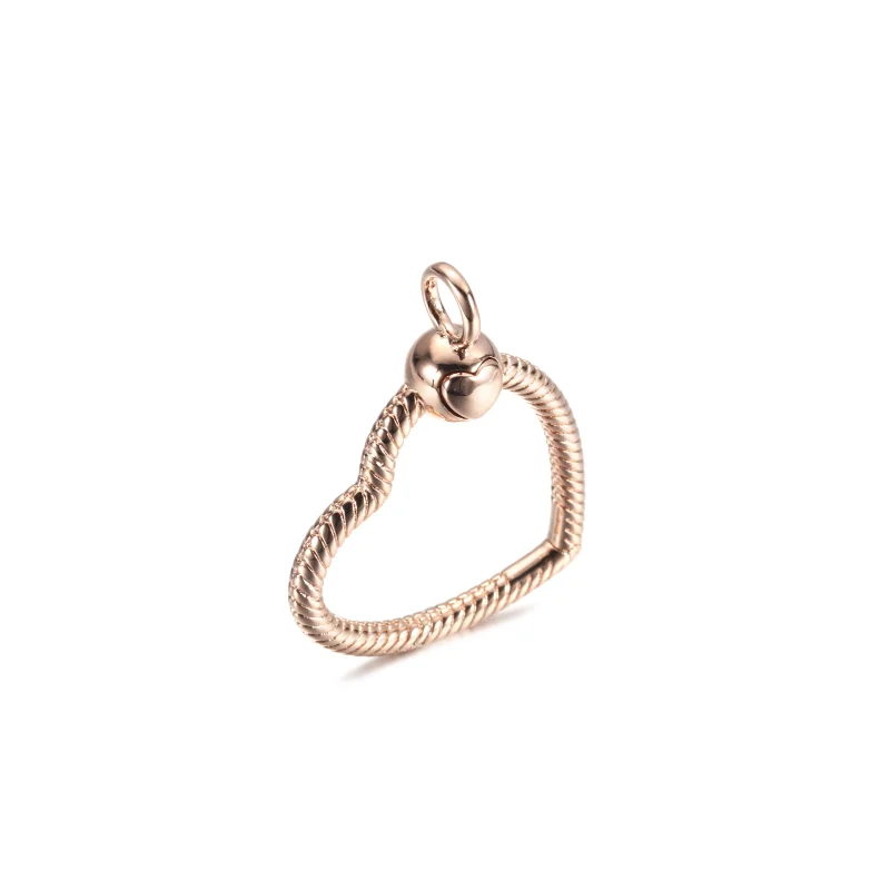 (image for) Pandora Moments Heart Charm Pendant - 389384C00 - View 5