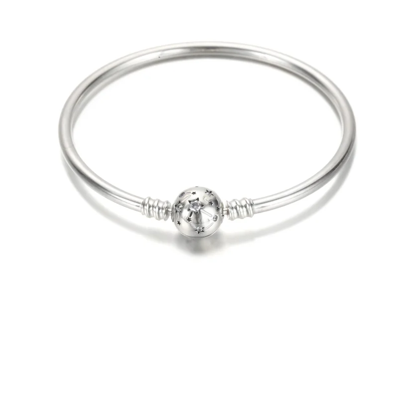 (image for) Pandora Moments Stars Galaxy Bangle - 590009C01 - View 5